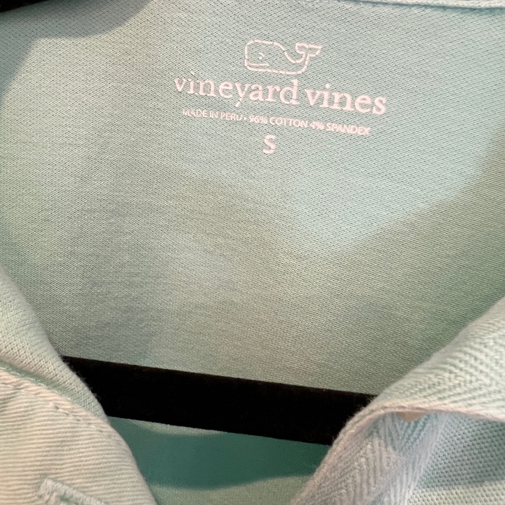 Vineyard Vines Mint Green/Light Aqua Polo Shirt